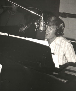 In the recording studio