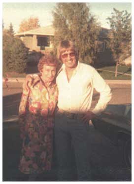 Ray with his mother Katherine